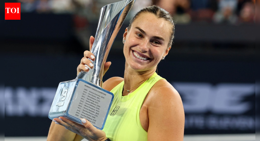 Aryna Sabalenka shares the desired age she wants her first baby as she prepares for Australian Open 2026