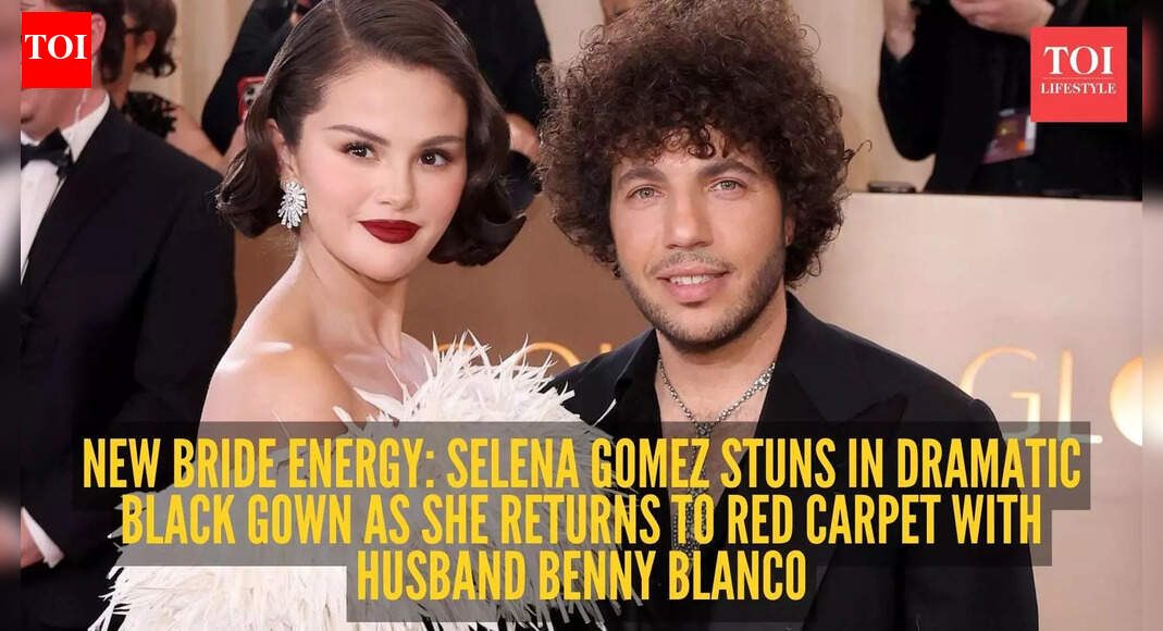 Wife era activated: Selena Gomez shuts down the red carpet in bold black couture