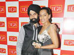 AD Singh with wife