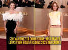 Selena Gomez to Emma Stone: Best beauty looks at Golden Globes 2026