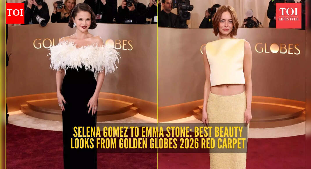 Selena Gomez to Emma Stone: Best beauty looks at Golden Globes 2026