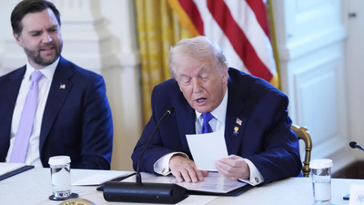 'Incumbent January 2026': Trump posts fake image; calls himself 'Acting President of Venezuela'