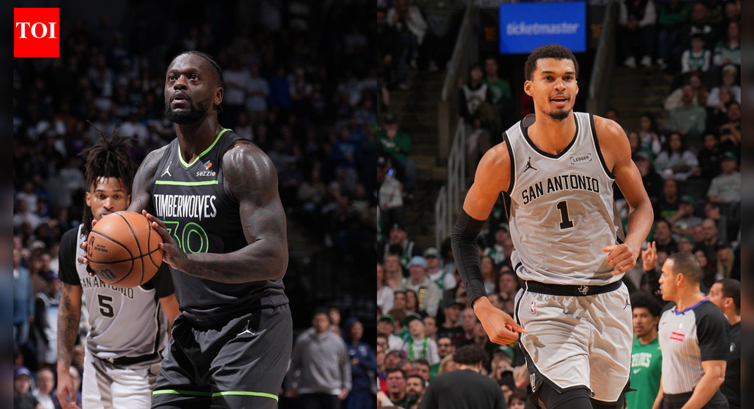 “Heated rivalry” - Julius Randle’s hilarious staredown at Victor Wembanyama goes viral after Minnesota Timberwolves’ stunning win