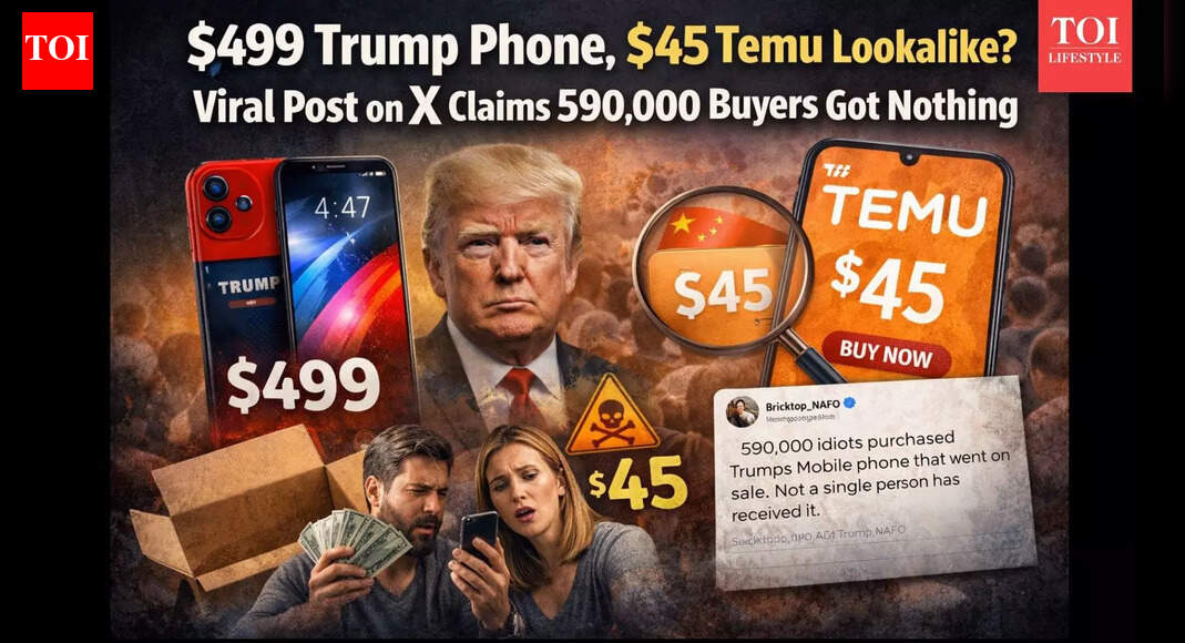 Trump's $499 'phone scam'? 590,000 buyers left empty-handed as cheap Temu alternative surfaces