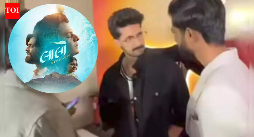 'Laalo – Krishna Sada Sahaayate' Hindi release: 'Ramayana' actor Ravi Dubey attends screening; check pic here