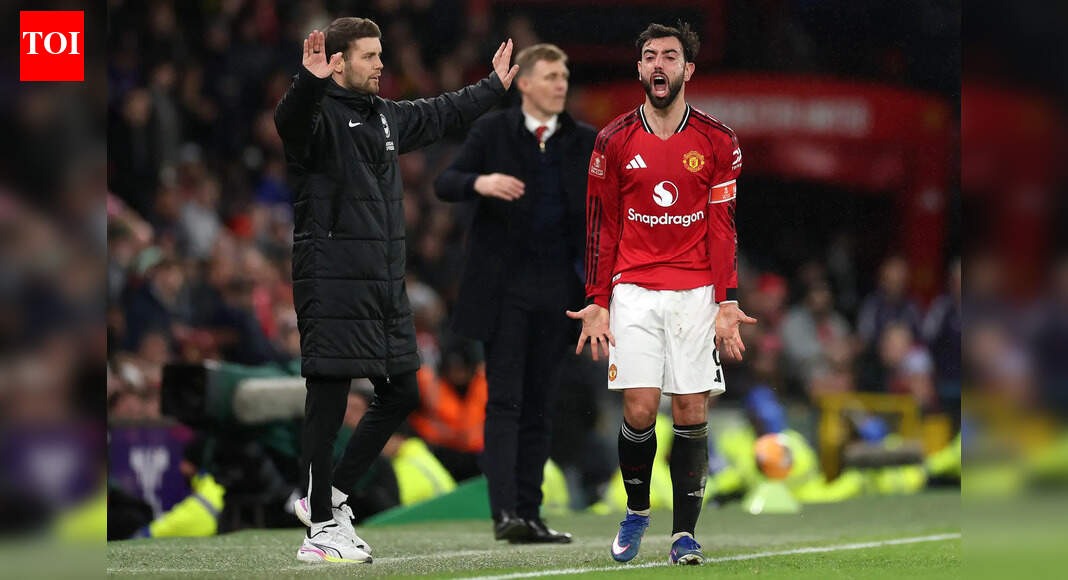 FA Cup exit followed by online chaos: Bruno Fernandes’ X account hacked