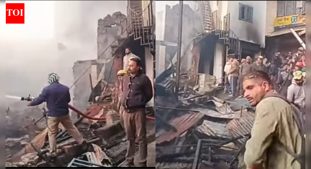 Himachal Pradesh’s Arki market blaze: 8-year-old dies, several feared trapped in Solan; SDRF joins rescue efforts