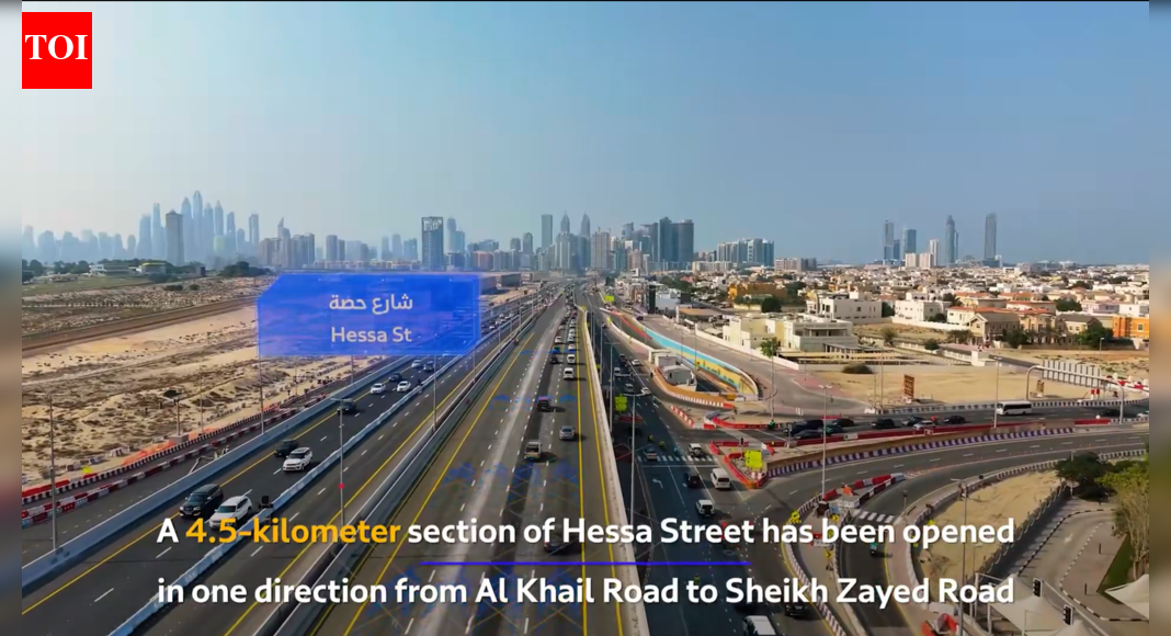 Dubai’s RTA opens phase I of Hessa Street: 4 lanes, new cycling routes and bridges, less traffic and what drivers should know