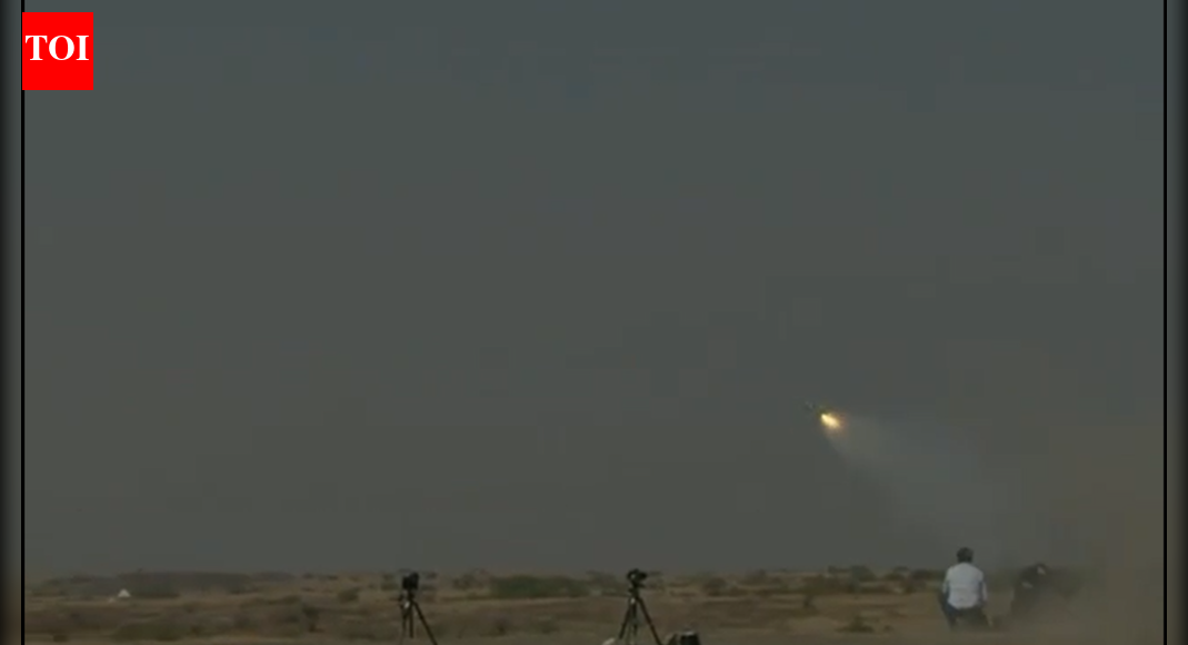 India tests indigenous MPATGM with top-attack capability: Rajnath Singh calls it boost to Aatmanirbhar Bharat