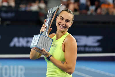 Aryna Sabalenka retains Brisbane title; sends a strong message ahead of Australian Open