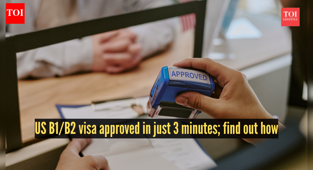 B1/B2 visa approved in just 3 minutes: Inside a remarkably smooth US visa interview
