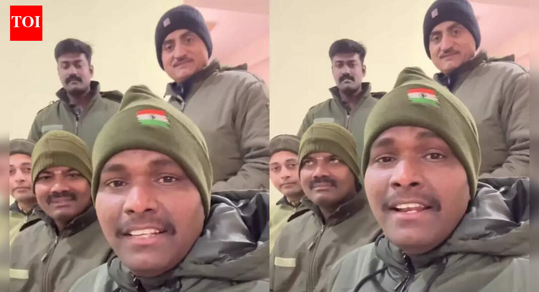 Indian soldier singing Border song ‘Sandese Aate Hain’ is winning hearts on social media
