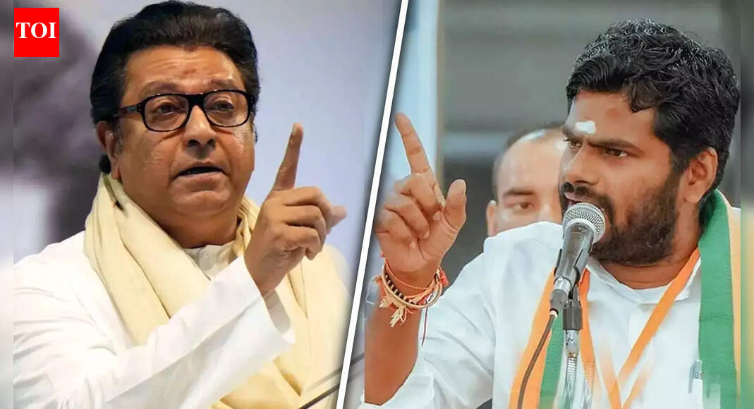 'Will Come to Mumbai, Try Cutting My Legs: Annamalai Hits Back at Raj Thackeray