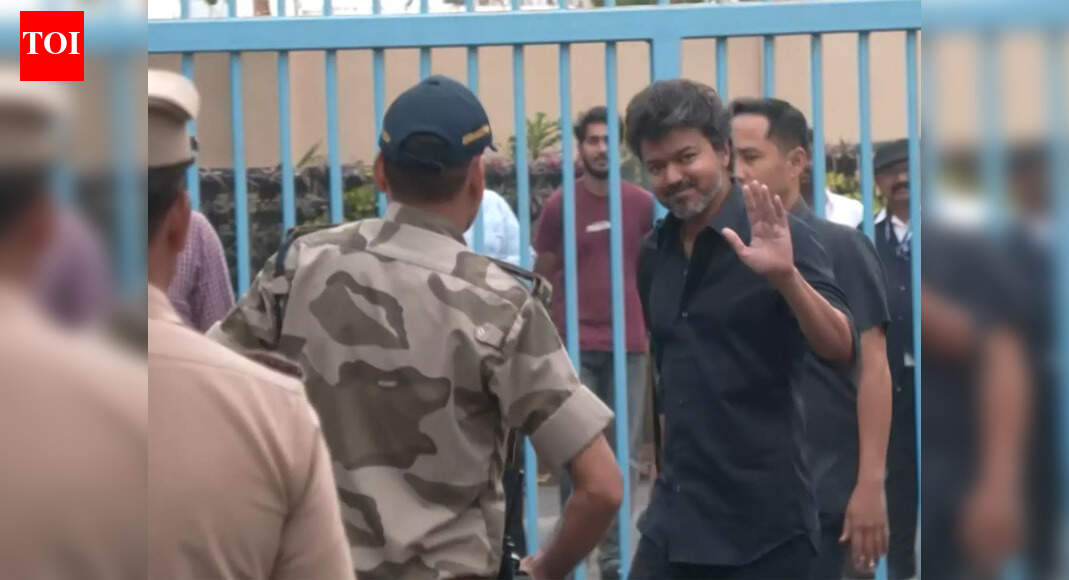 Karur stampede case: Vijay grilled for over 6 hrs; CBI to question TVK chief again