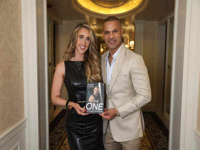 'Shared smiles to shared dreams': Shikhar Dhawan announces engagement to Sophie Shine two years after divorce