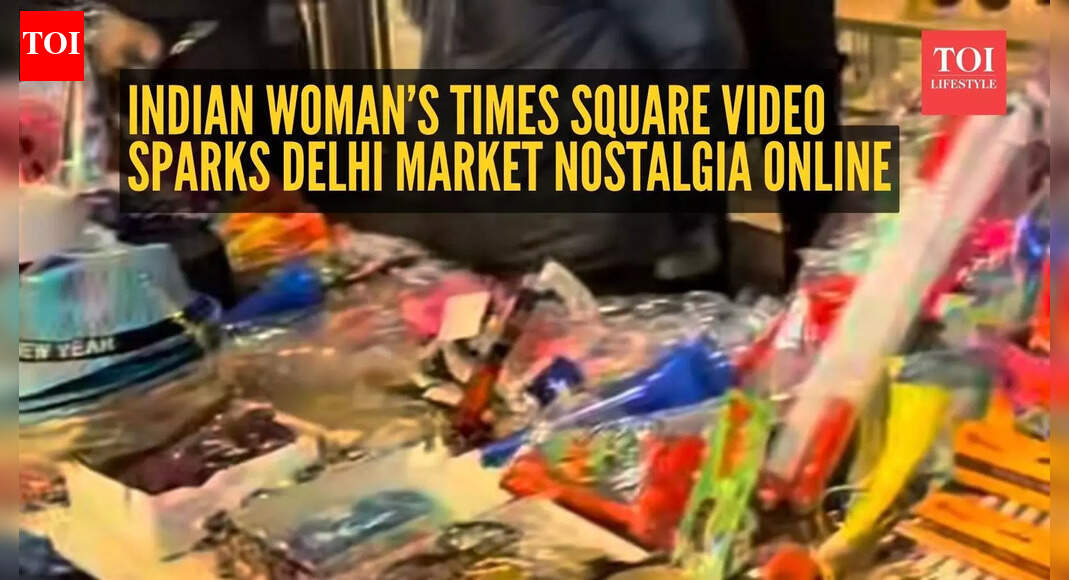 Indian woman’s Times Square video sparks Delhi market nostalgia online– watch the viral video here to know why