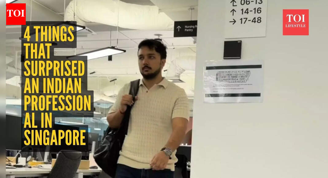 4 things that surprised an Indian professional in Singapore: “Even millionaires…”