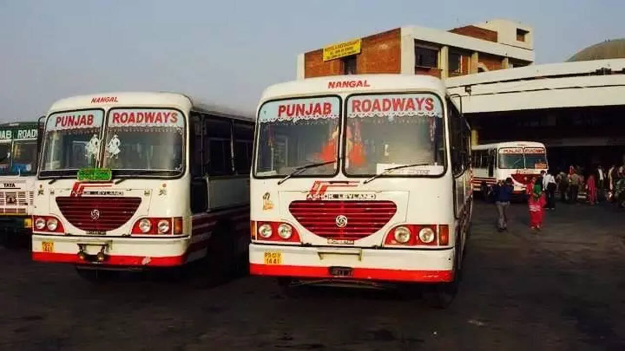 ਪੰਜਾਬ 'ਚ ਸਰਕਾਰੀ ਬੱਸਾਂ ਦੇ ਪਹੀਏ ਠੱਪ, ਪਨਬੱਸ ਤੇ ਪੀਆਰਟੀਸੀ ਦੇ ਕੱਚੇ ਮੁਲਾਜ਼ਮਾਂ ਦੀ ਸੂਬਾ ਪੱਧਰੀ ਹੜਤਾਲ ਨਾਲ ਯਾਤਰੀ ਖੱਜਲ-ਖੁਆਰ Punjab transport: Bhagwant Mann govt to add 1,279 new buses to PUNBUS, PRTC fleet | Chandigarh News - The Times of India