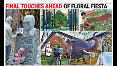 Bengaluru’s Lalbagh decks up for tribute to Tejaswi; CM to launch flower show on Jan 14