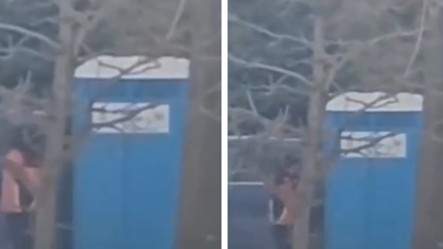 'Disgusting': Row over ICE agent accompanying handcuffed detainee into public washroom in viral video; DHS responds