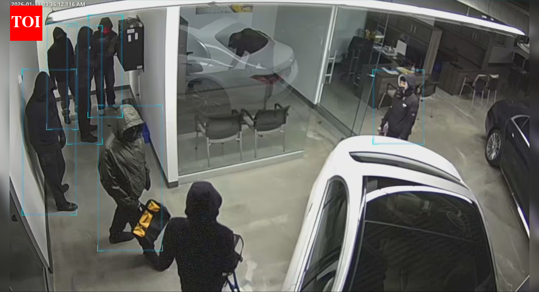 'Shocking, surreal': Ferrari, Porsche, BMW of $2 million stolen on camera from Ontario showroom; 'Who gets up at 3 am to...'