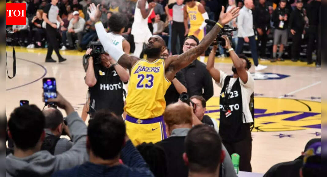 NBA pays tribute to LeBron James’ 23-year journey with special patch debut in Sacramento