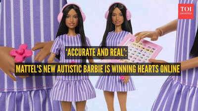 Bendable elbows to fidget spinner: Mattel's new autistic Barbie is winning hearts online