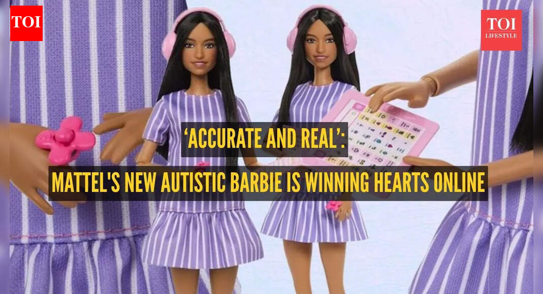Bendable elbows to fidget spinner: Mattel's new autistic Barbie is winning hearts online