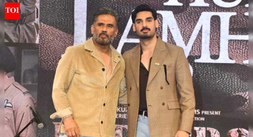 Suniel Shetty gets emotional over son Ahaan Shetty’s struggles after Tadap, says Border 2 came at the right time