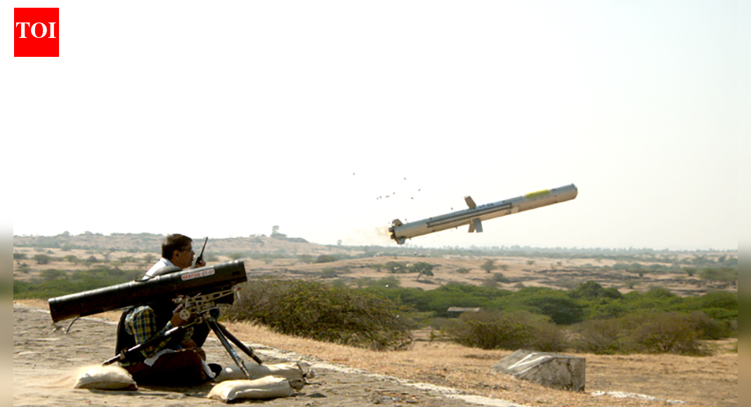 DRDO flight-tests man-portable anti-tank guided missile against a moving target