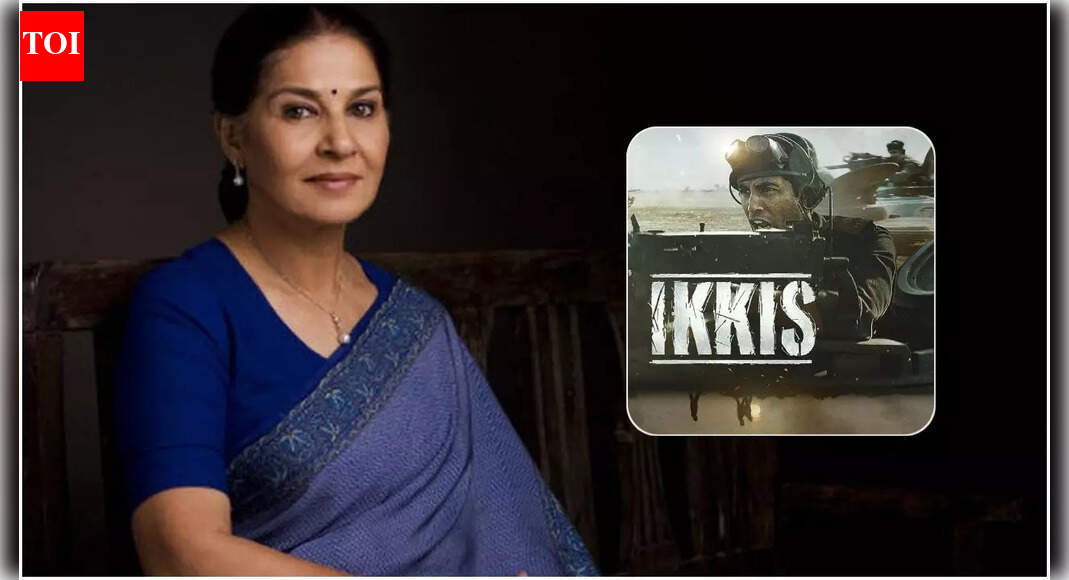 Suhasini Mulay says 'Ikkis' was trolled for showing Pakistanis as 'humans,' not 'demons'; addresses violence in movies