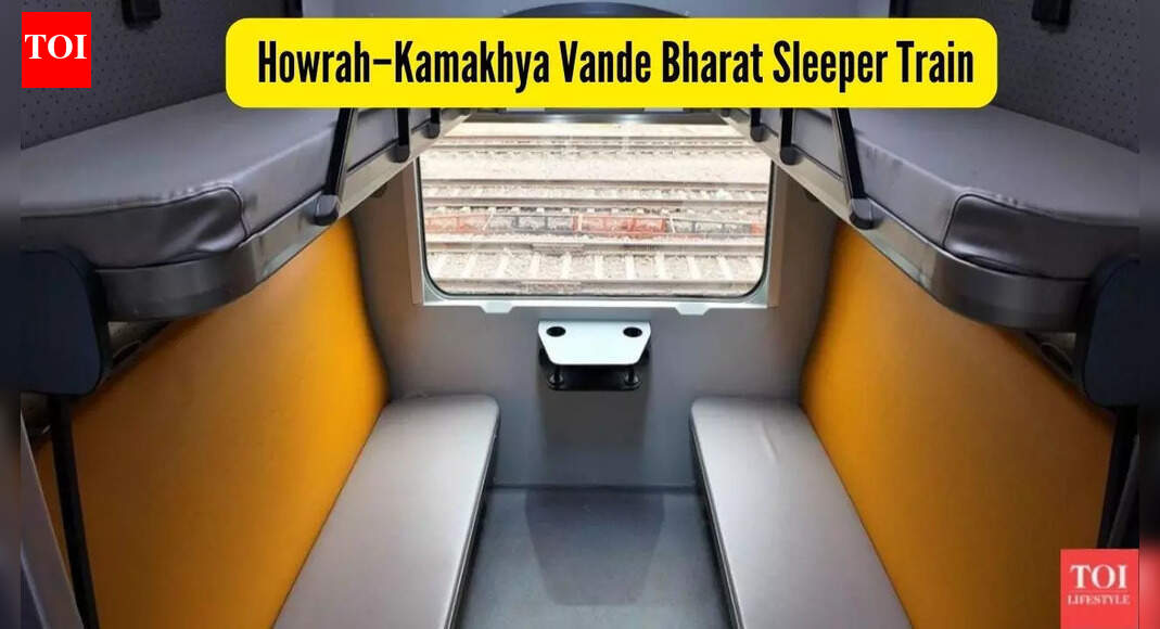 India’s first Howrah–Kamakhya Vande Bharat Sleeper Train to launch on 17 Dec: Everything you need to know