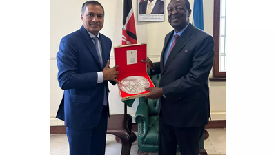 Indian High Commissioner meets Kenya's Prime Cabinet Secretary; sides agree to convene Joint Commission for Cooperation