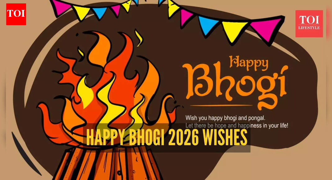 Happy Bhogi 2026: Top 50 wishes, images, quotes to share on WhatsApp, Facebook, Instagram status and stories