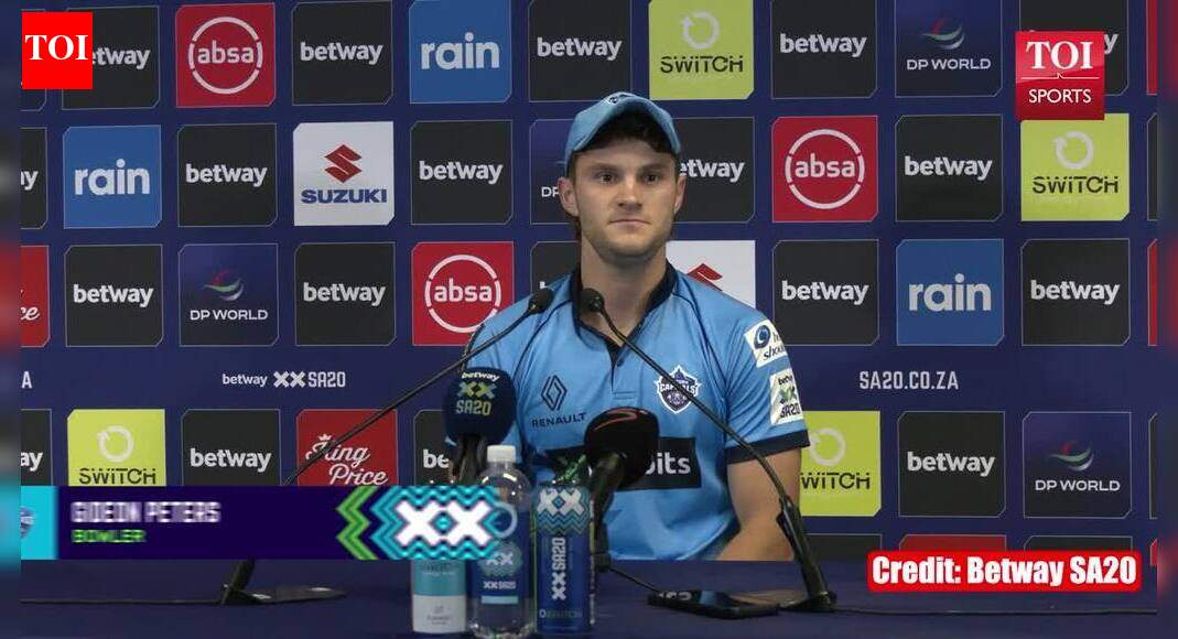 Gideon Peters press conference: What's changed at Pretoria Capitals as they go top of the table