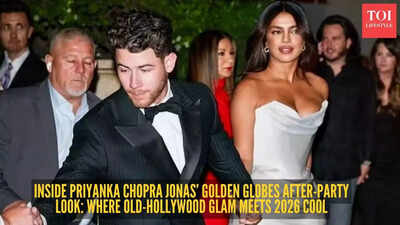 Why Priyanka Chopra Jonas’ Golden Globes 2026 after-party look was the night’s most talked-about style moment