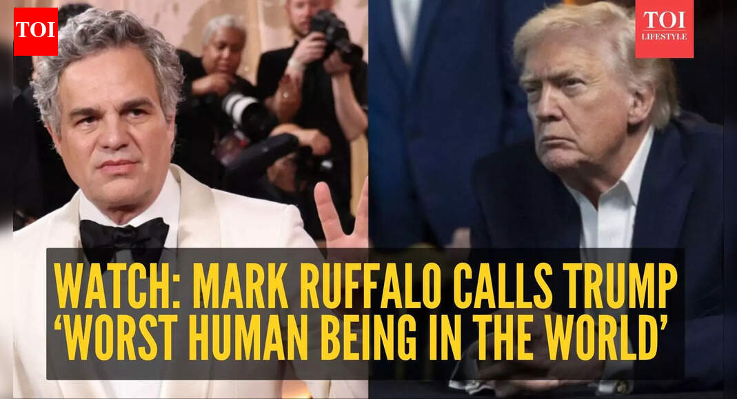 Watch: Mark Ruffalo blasts Trump as ‘worst human being in the world’ in viral video from 2026 Golden Globes