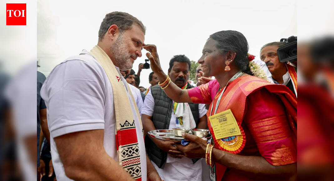 Rahul's TN visit: Cong shares AI video calling him 'Thalaiva'; signals rebranding push