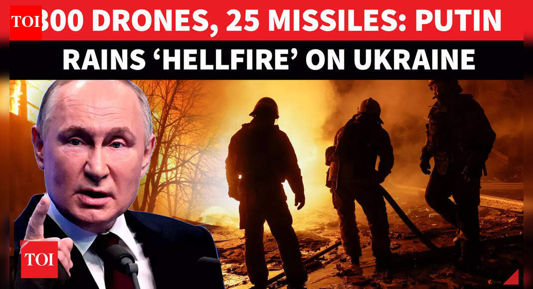 Russia Batters Ukraine With Missiles and Drones, Knocking Out Power as Winter Becomes a Weapon