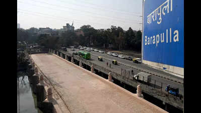 Barapullah Bridge to reopen in Feb, but out of bounds for vehicles
