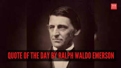 Quote of the day by Ralph Waldo Emerson: “The purpose of life is not to be happy. It is to…”