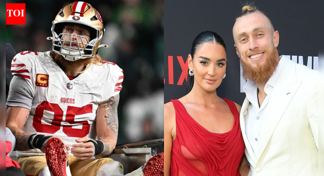 “My super hero”: George Kittle’s wife Claire Kittle stands by him as he shares a heartbreaking update about his brutal injury
