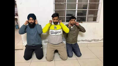 Three held in Hanumangarh for supplying arms to Godara gang