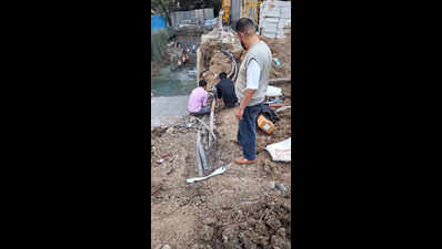 Metro Line 3 work leaves Shivajinagar residents in the dark for hours