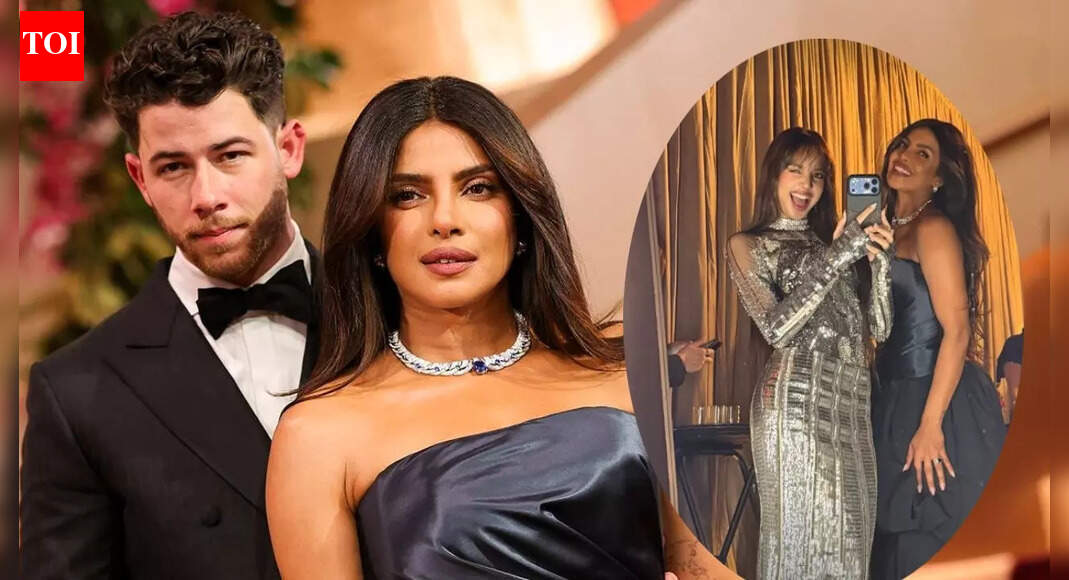 Priyanka Chopra Jonas reveals Malti Marie's reaction to her Golden Globes look, drops PICS with K-pop star Lisa that spell 'sisterhood'