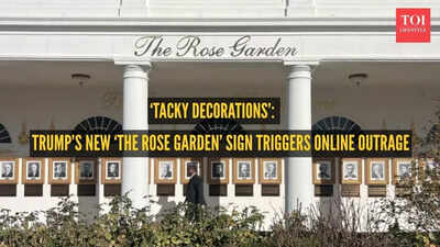  Trump’s new ‘The Rose Garden’ sign triggers online outrage, Gavin Newsom chimes in