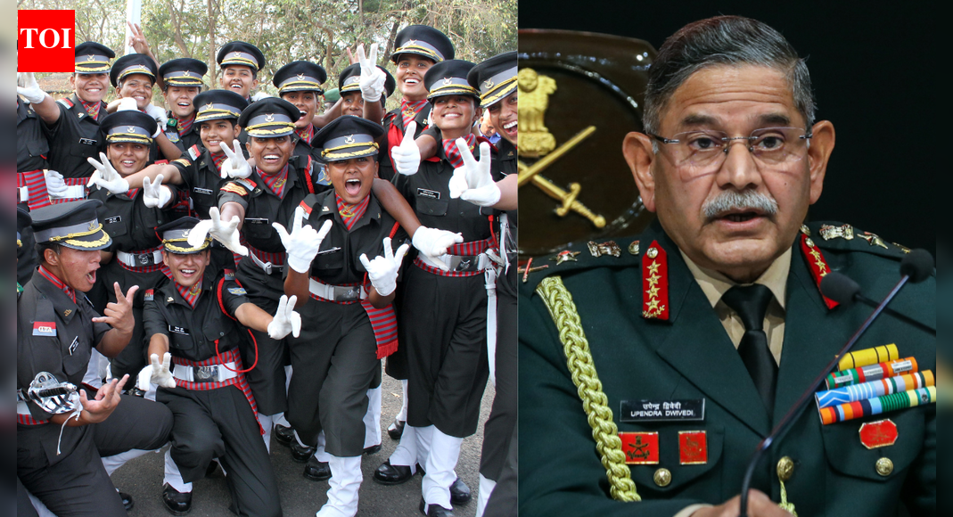 'Army ready to induct women in infantry if there is societal acceptance': General Upendra Dwivedi