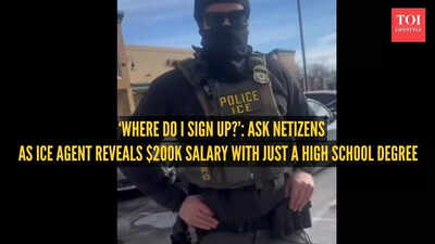 ‘Where do I sign up?’: ICE agent’s $200K salary with just a high school degree shocks the internet