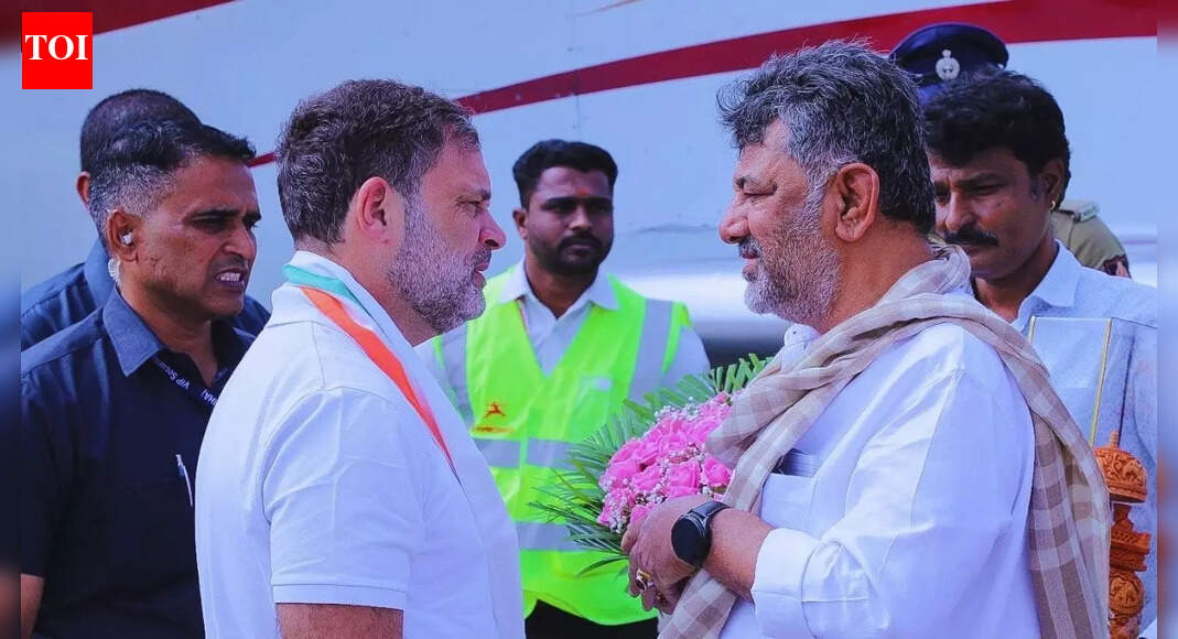 'Even if effort fails ... ': DK Shivakumar shares cryptic post after meeting Rahul Gandhi
