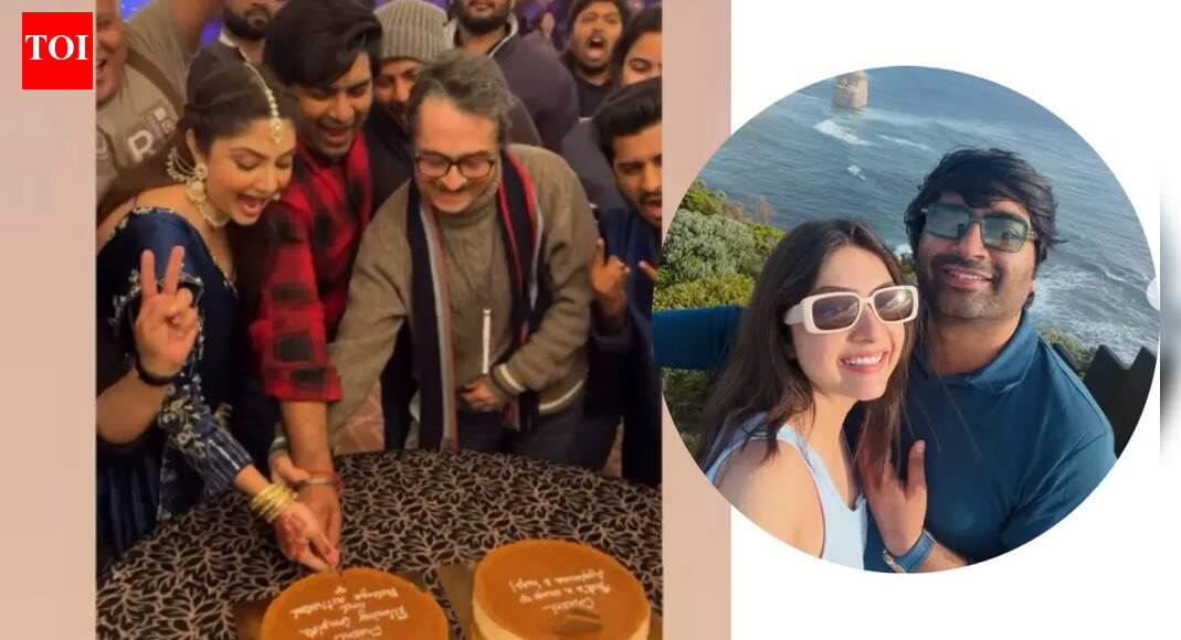 Malhar Thakar and Puja Joshi wrap up ‘Chutney’; cake and smiles on set; director Sandeep Patel’s film completes shoot